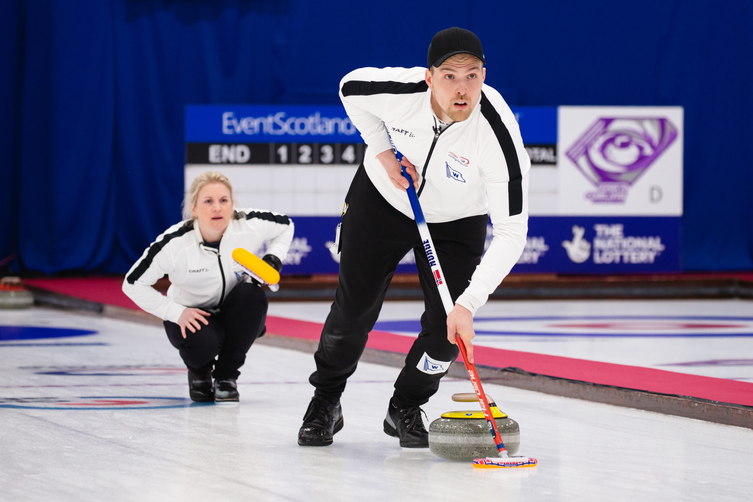Kristin and Magnus ready to represent Norway at the Olympics in mixed doubles